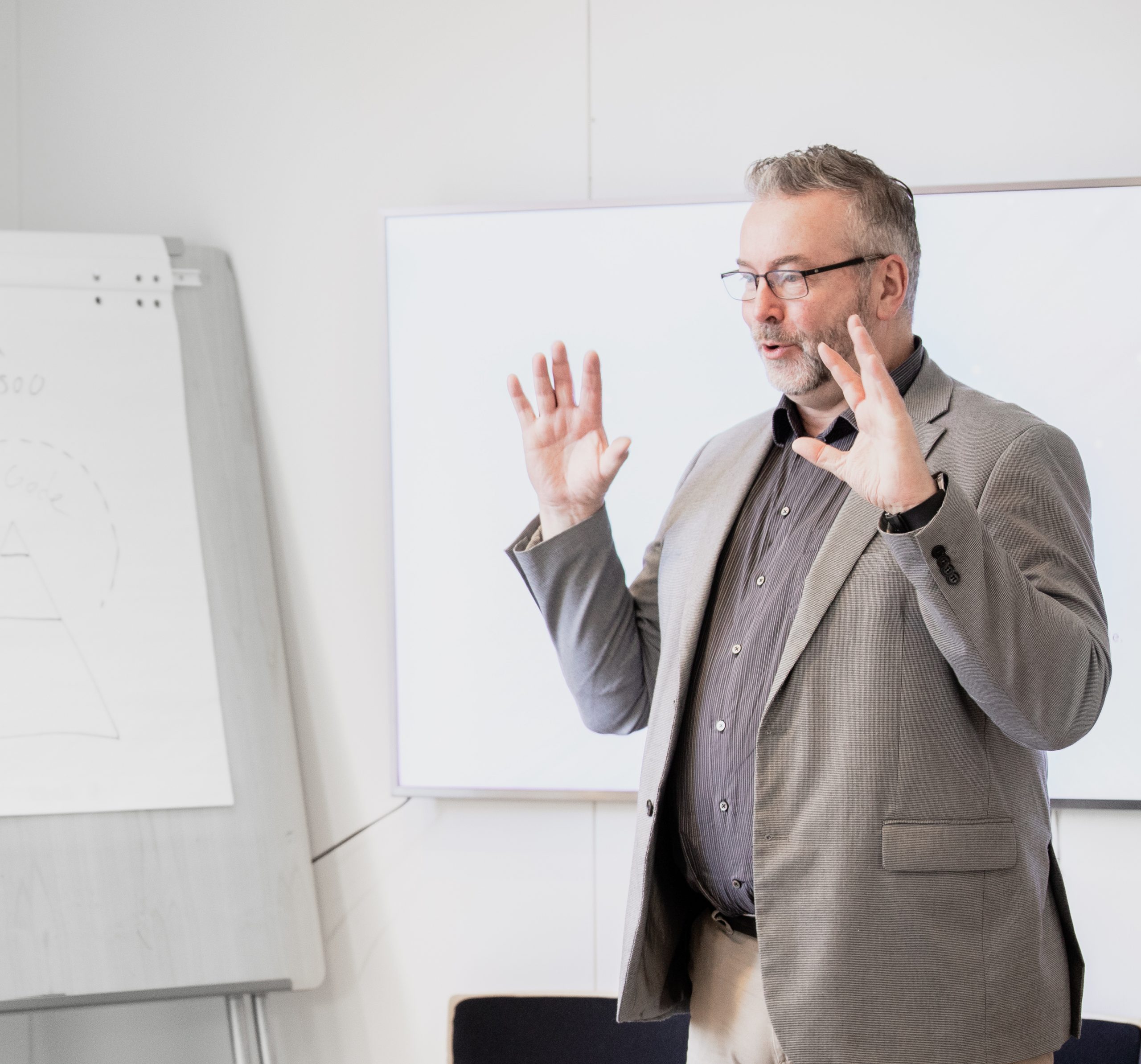 Bjørn Skovli fra Oppover holder seminar i samarbeid med Innovasjon Gardermoen